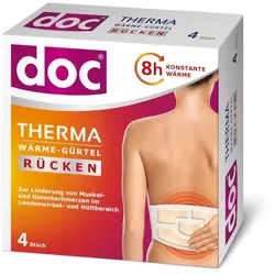 doc THERMA WÄRME-GÜRTEL RÜCKEN 4 St