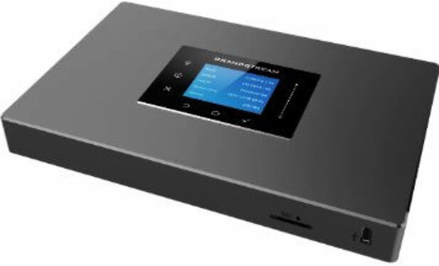 Grandstream UCM6301 IP PBX Standard capable de gérer jusqu'à 75 appels simultanés et 500 utilisateurs qui unifie les communications d'entreprise