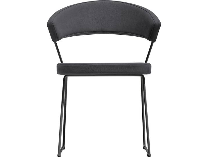 CONNUBIA Stuhl New Times schwarz Polyester/Metall