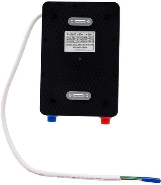 Selius Elektrische Doorstroomverwarmer Zwart - 6500 W - 43 cm
