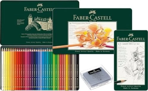 Faber-Castell Polychromos Buntstifte im Metalletui - 36 Farben