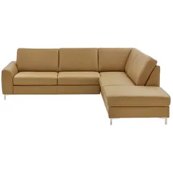 Kollektion Kraft Ecksofa  Lea ¦ braun ¦ Maße (cm): B: 271 T: 235.0