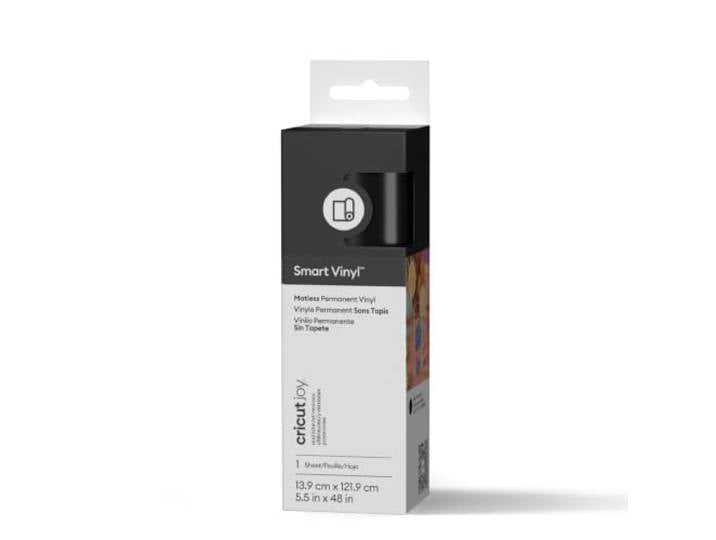 Vinyle Permanent Intelligent Cricut Joy 14x122 cm 1 feuille (Noir)