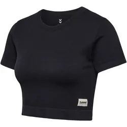 hummel hmlPULSE Seamless Rib Trainingsshirt Damen 2001 - black M