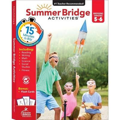 Summer Bridge Activities Grades 5 to 6, Taschenbuch von , Carson Dellosa, 978-1-4838-1585-5