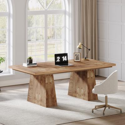 Bluebell 63 Inches Modern Executive Office Desk Large Computer Conference Table