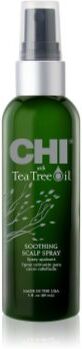 CHI Tea Tree Oil Soothing Scalp Spray spray calmante contra a irritação e coceira do couro cabeludo 89 ml. Tea Tree Oil Soothing Scalp Spray