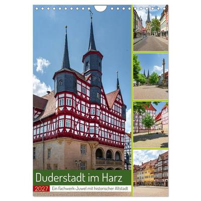 Duderstadt am Harz (Wandkalender 2027 DIN A4 hoch), CALVENDO Monatskalender