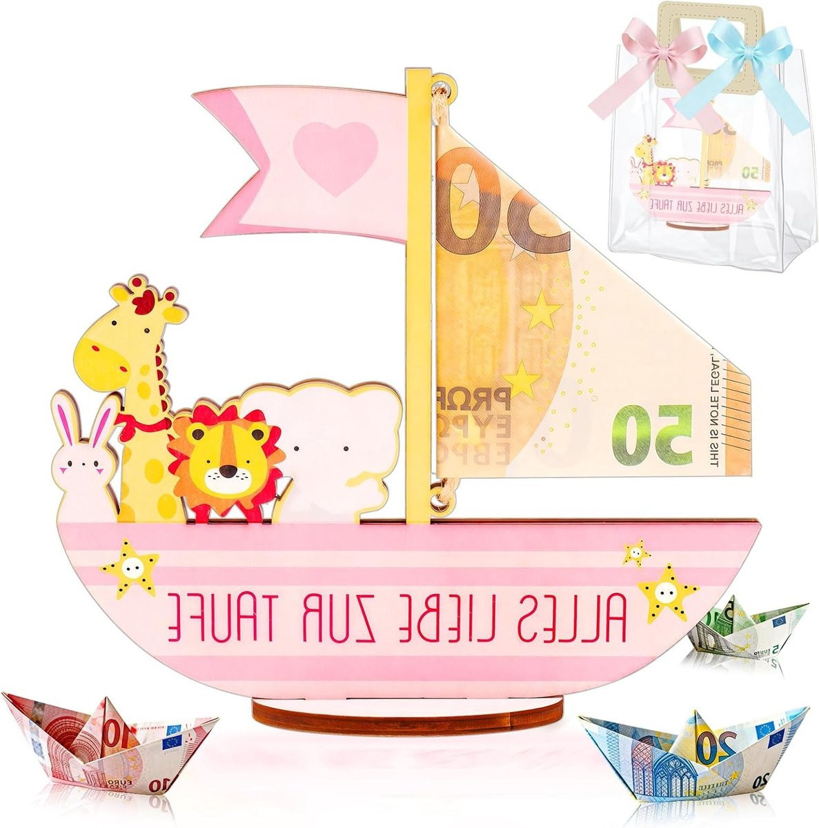 Houten Ark Decoratie en Speelgoed voor Doop en Kinderen