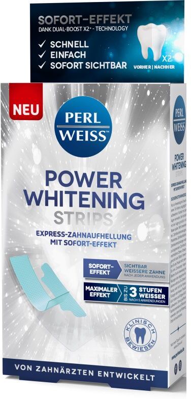 Perl Weiss Power Whitening Strips Strips til tandblegning 5x2 stk.