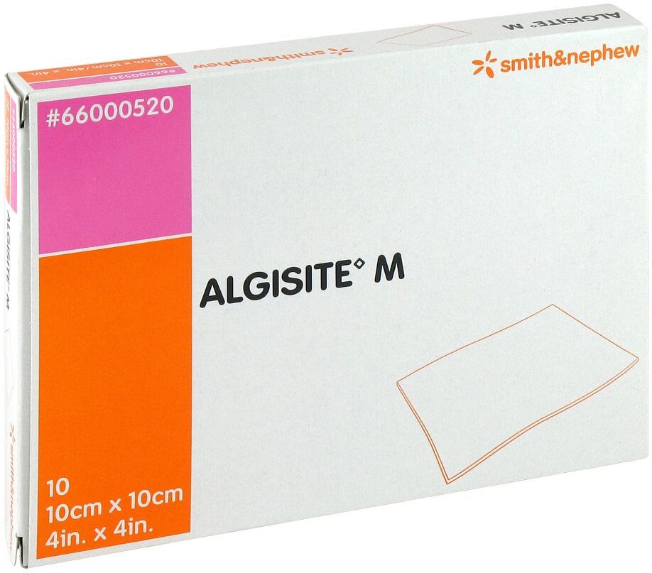 Algisite M Calciumalginat Wundauflage 10x10cm sterilisatus