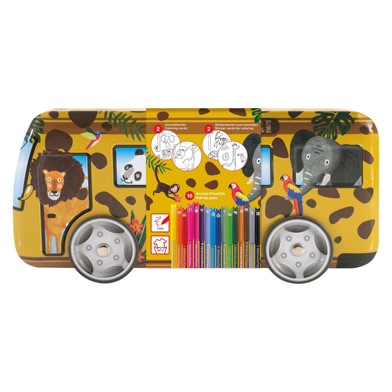 EberhardFaber Metallbus Safari gelb (16x) (551113)