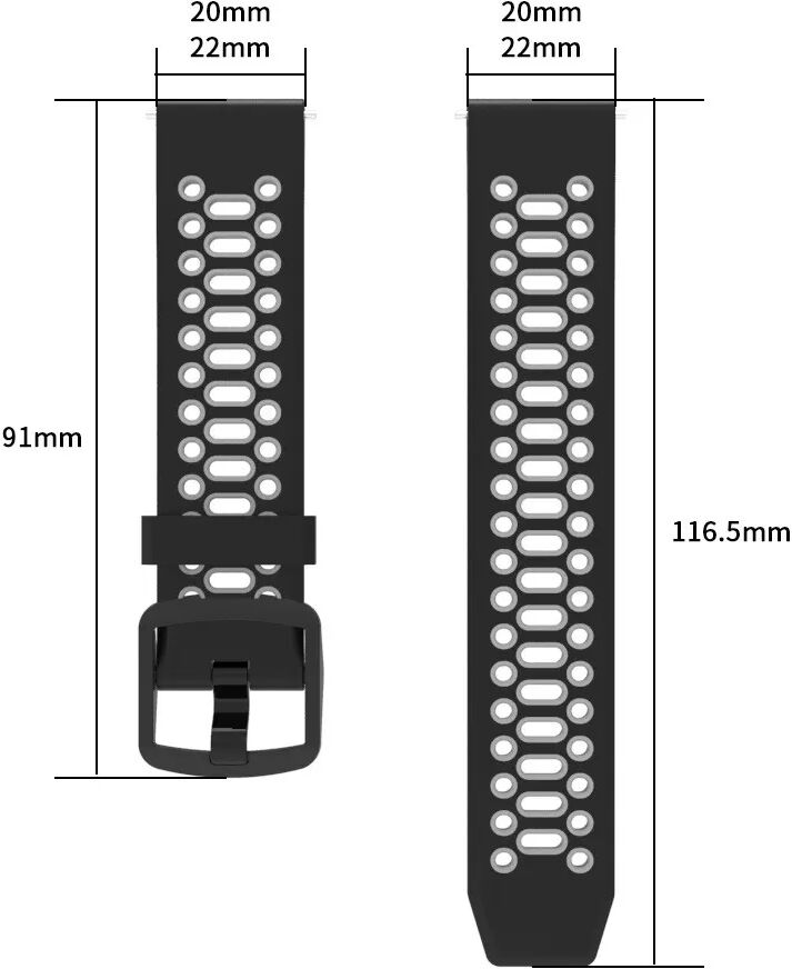 INF Bracelet de montre pour Coros APEX 42mm/APEX 2/PACE 2, 20mm Coros APEX 2