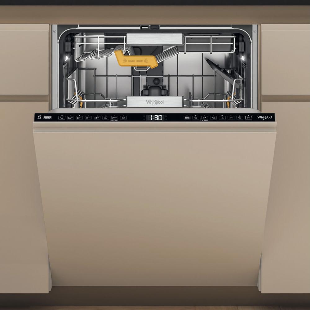Whirlpool W8I HF58 TUS, Voll integriert, Standardgröße (60 cm), Schwarz, Touchsteuerung, 1,3 m, 1,55 m