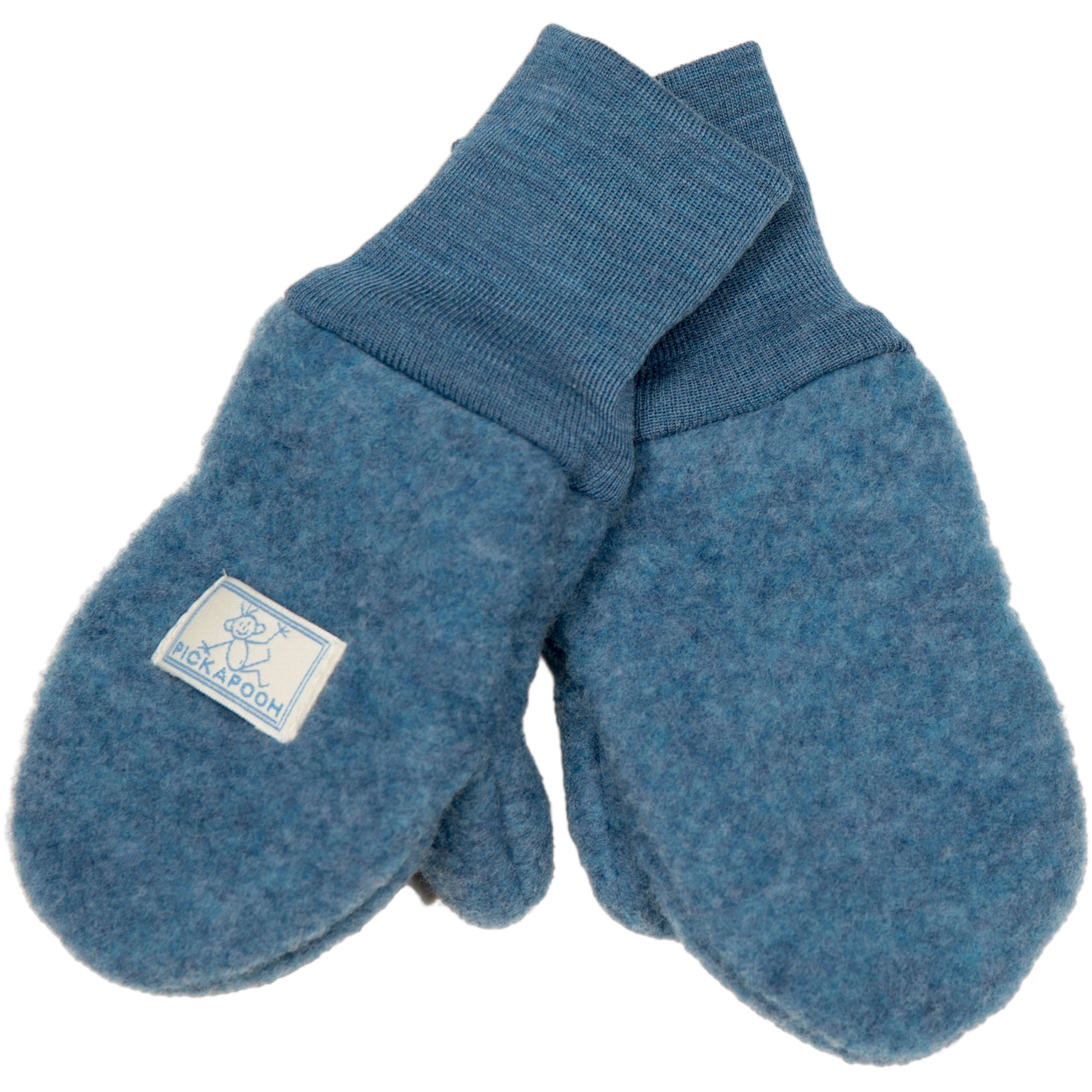 Pickapooh Fäustel Kinder Fäustlinge blau Größe 2 Lifestyle Hautfreundlich