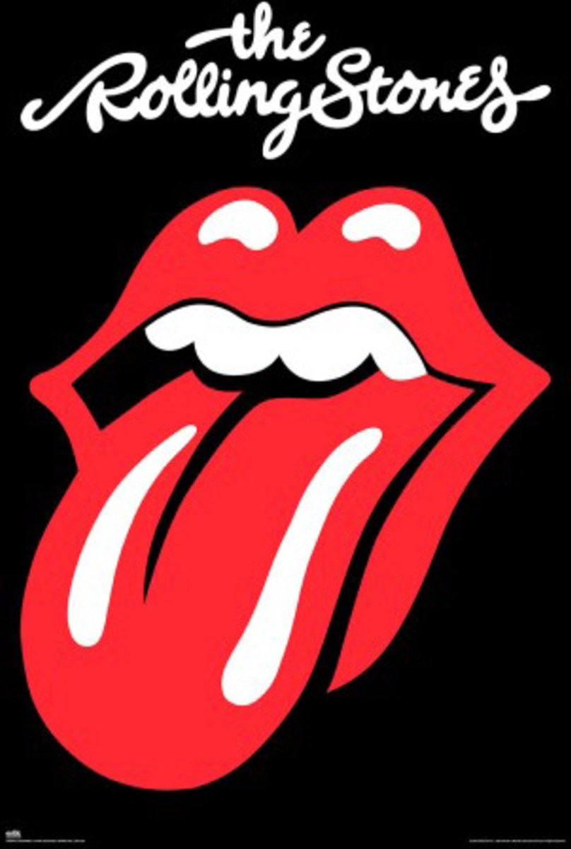 Poster Rolling Stones Graphic B: 61 cm, H: 91,5 cm