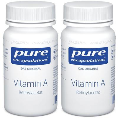 Pure Encapsulations Vitamin A Retinylacetat Kaps. 2x 2x60 St Kapseln