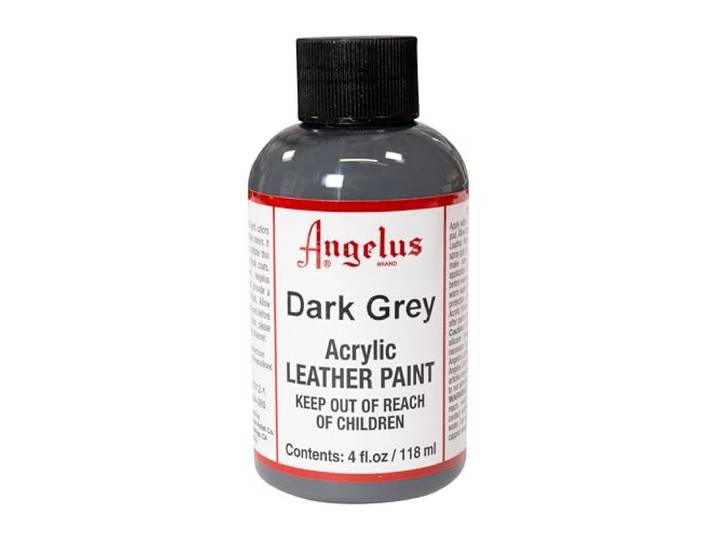 Angelus Leren verf 4 oz Donker Grijs