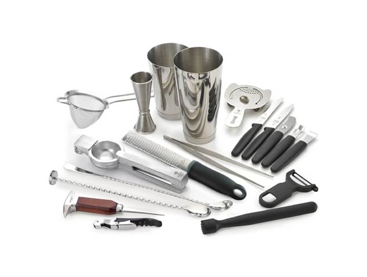 Barfly M37102 Deluxe-Cocktail-Set, 18-10 Stahl, Edelstahl