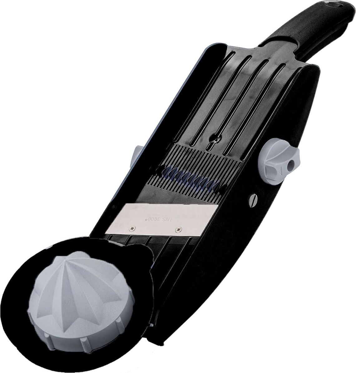 TNS 3000 Groentehakker Multifunctionele Rasp en Julienne-snijder Zwart-grijs