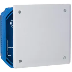 Schneider Electric ENN04513 Multifix Modulo, Verteilerdose, einfach, blau, 135x135x47mm  - 5 Stück