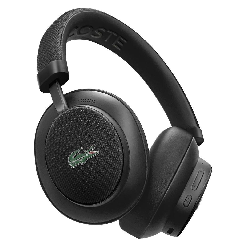 Lacoste Over-ear headphones Petit Pique LH04 Bluetooth black (32 h, Kabellos) (LCWHPH083PLAK)