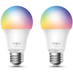 TP-Link, Leuchtmittel, Tapo L530E (2-pack) (E27, 806 lm, 2x)