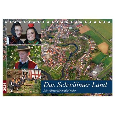 Das Schwälmer Land (Tischkalender 2026 DIN A5 quer), CALVENDO Monatskalender