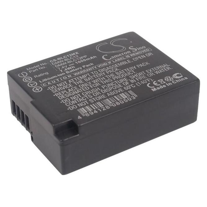 GreenCell Batteri for DMW-BLC12 Panasonic FZ2000, 7.4V 1000mAh (Kamera Akku) (CB34)