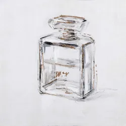 die Faktorei »Flacon« Wandbild 30x30 cm