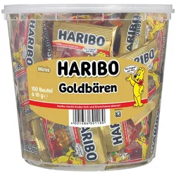 HARIBO Goldbären Minibeutel Fruchtgummi