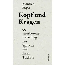Kopf und Kragen, Sprachbücher von Manfred Papst