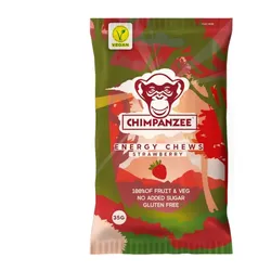 CHIMPANZEE Energy Chews Erdbeere | 35g Beutel