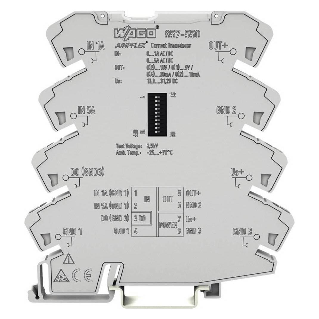 Wago Strommessumformer AC/DC 0 - 1 A, 0 - 5 A (857-550)
