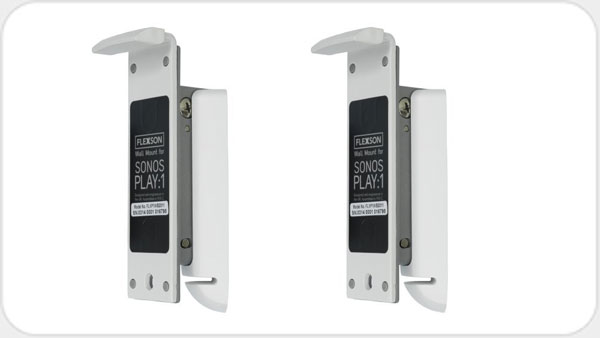 Flexson FLXP1WB Wandhalter für Sonos PLAY:1 Paar *weiss* FL54957