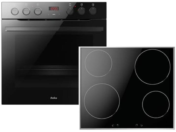 Amica EHIX 933 133 S Set Einbauherd + Induktionskochfeld