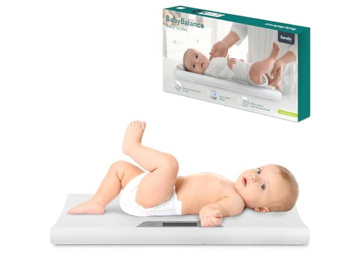 LIONELO BABYBALANCE Elektronische Babywaage, Kinderwaage bis 20 kg