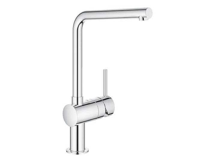 GROHE Minta, Küchenarmatur, 0° schwenkbar, hoher Auslauf, Hochdruck