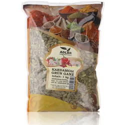 Adler Gewürze Kardamon grün ganz 1000g