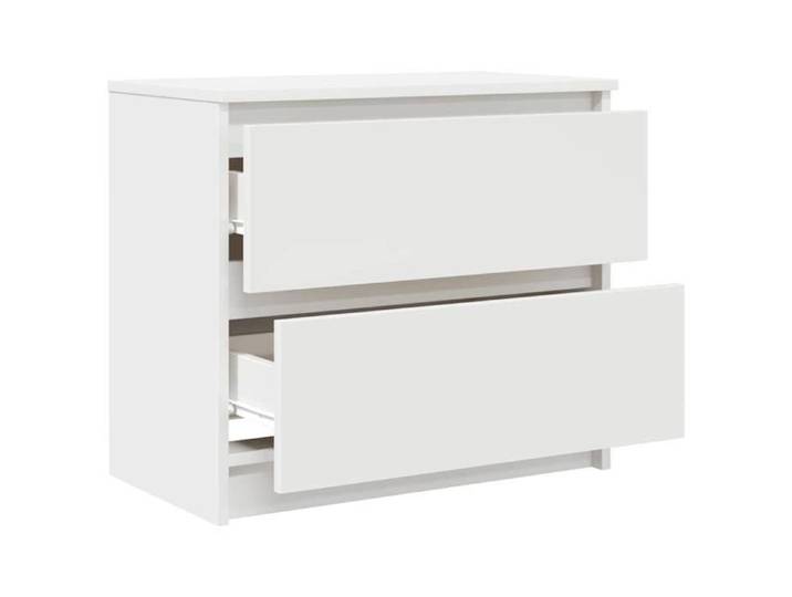 NEUF Armoire TV - Blanc - Meuble TV - TABLE TV - blanc 60x35x54 cm - bois d'ingénierie TT5261