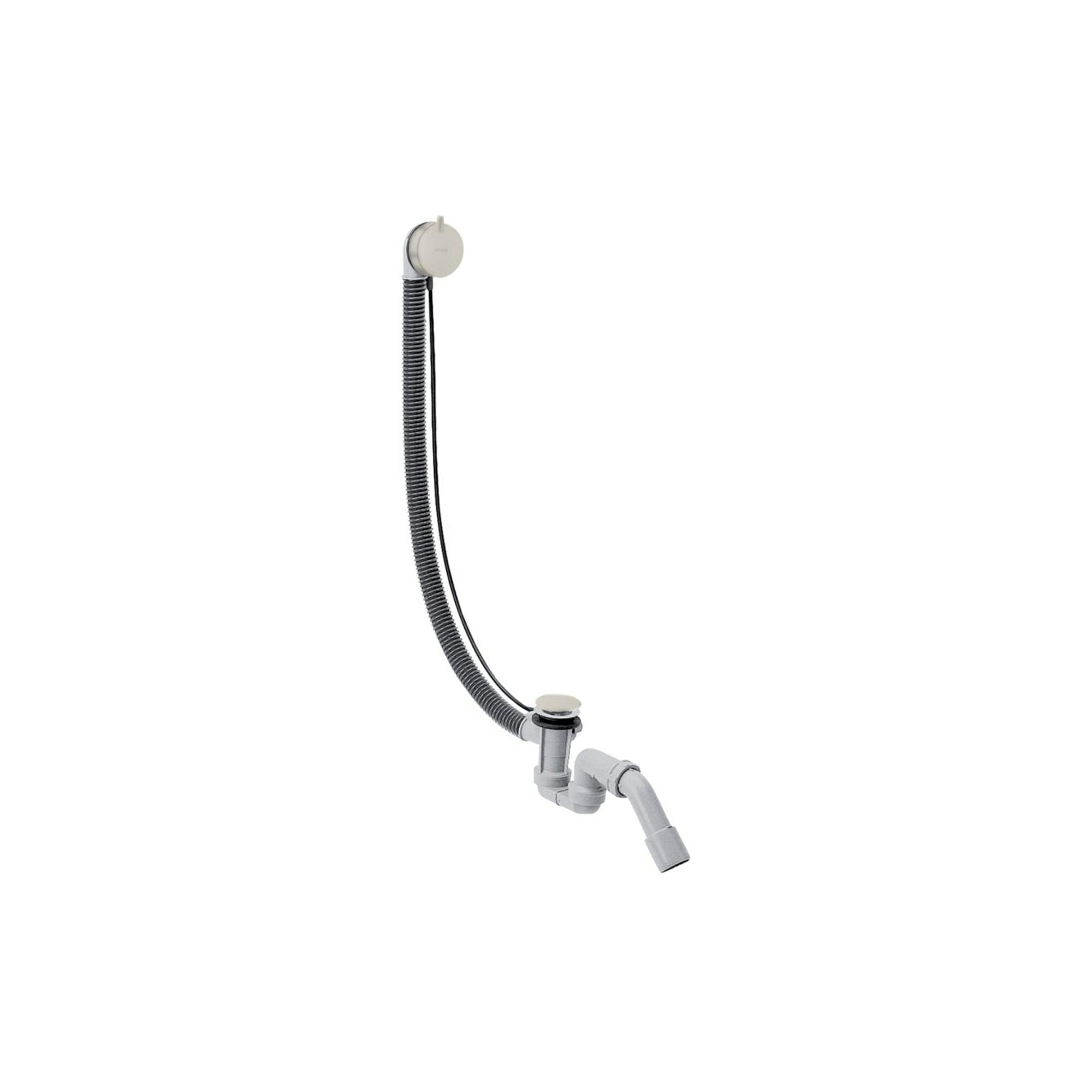 hansgrohe Komplettset Flexaplus S Ab- u. Überlaufgarnitur, Edelstahl-Optik (58318800)