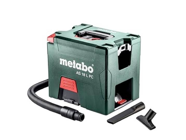 Metabo 602021850 - Aspirador a bateria 18V Ah Li-ION AS 18 L PC Con maletin