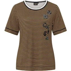 CANYON Damen Shirt T-Shirt 1/2 Arm, Größe 38 in Braun Braun
