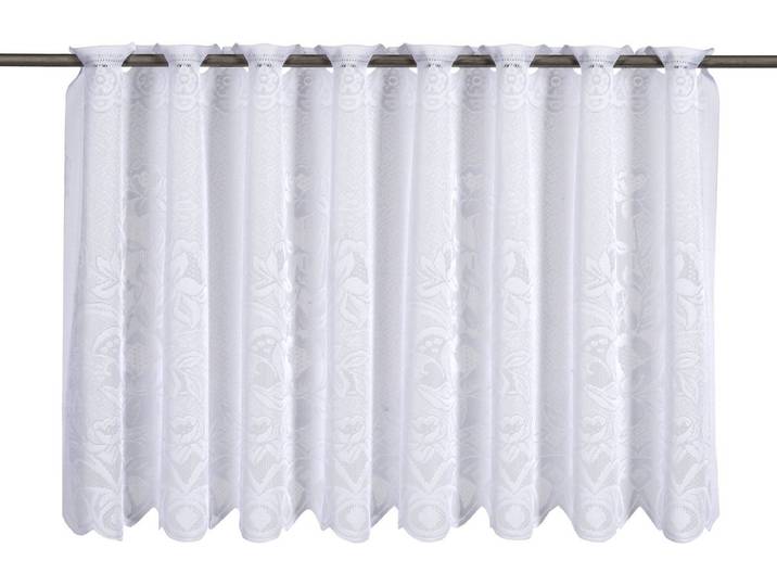Elbersdrucke Bistro Gordijn 1129 60x160 cm wit transparant
