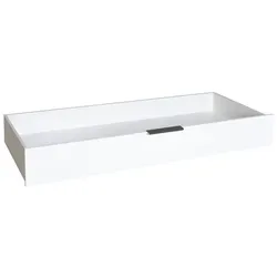 Composad Bettkasten Massimo Dekor Weiß Hochglanz
