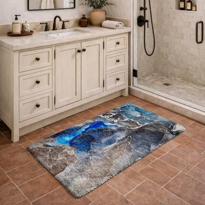 Addison Rugs Premium Washable Super Soft Abstract Citi Dream Shag Rug