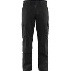Stretch Bundhose "1448" Industrie - D120 - schwarz/dunkelgrau