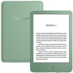 Amazon Kindle 2024 (11. Gen) (6", 16 GB, ohne Werbung), eReader, Grün