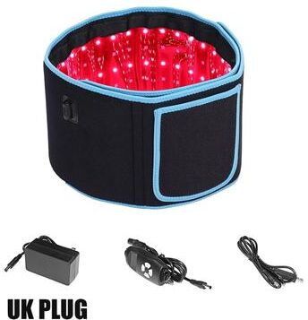 Uplift Essentials Red Infrared Light Therapy Belt For Fat Burning And Pain Relief blue Uk