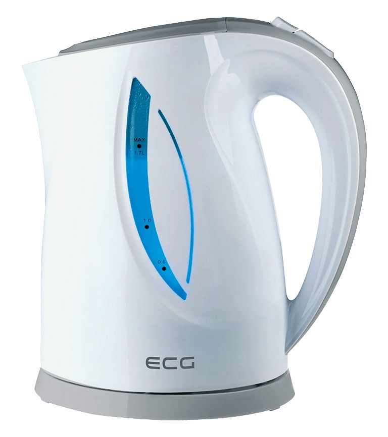 ECG RK1758 1,7 l Wasserkocher 2000 W (Grau, Weiß) RK 1758